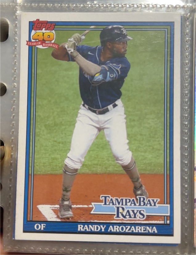2021 Topps Archives #189 Randy Arozarena — front