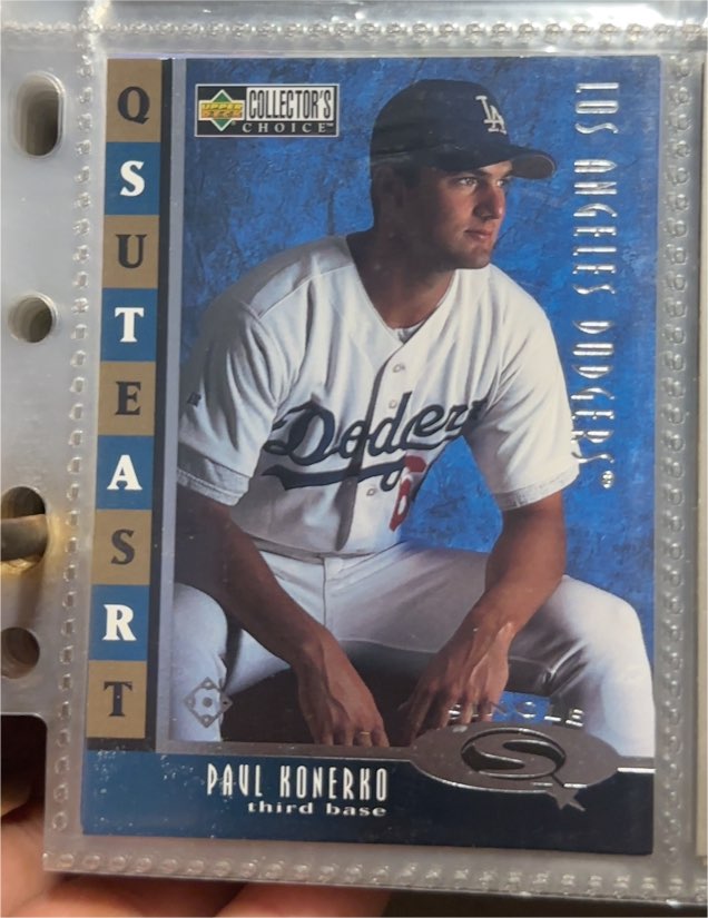1998 Upper Deck Collector's Choice StarQuest #SQ26 Paul Konerko — front