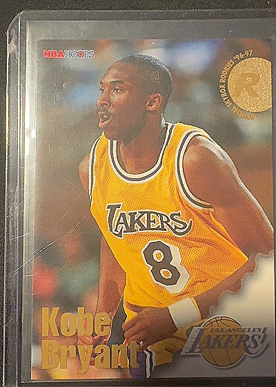 1996-97 SkyBox NBA Hoops #281 Kobe Bryant Rookie Card — front