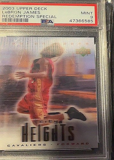 2003 Upper Deck #NNO LeBron James Redemption Special — front