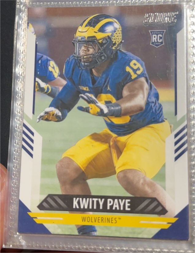 2021 Panini Score #346 Kwity Paye — front