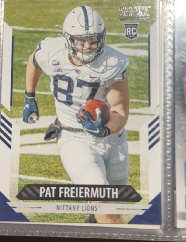 2021 Score #323 Pat Freiermuth — front