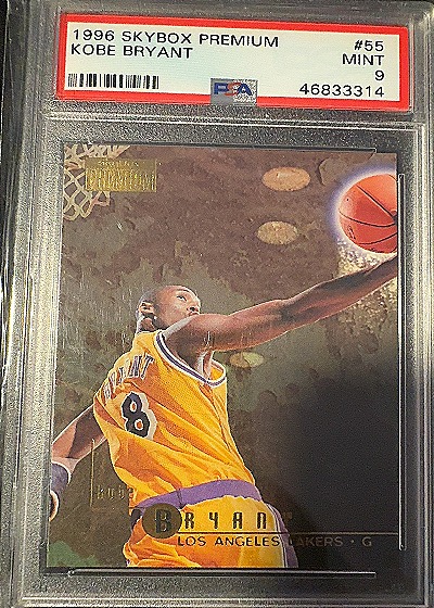 1996 Skybox Premium #55 Kobe Bryant — front