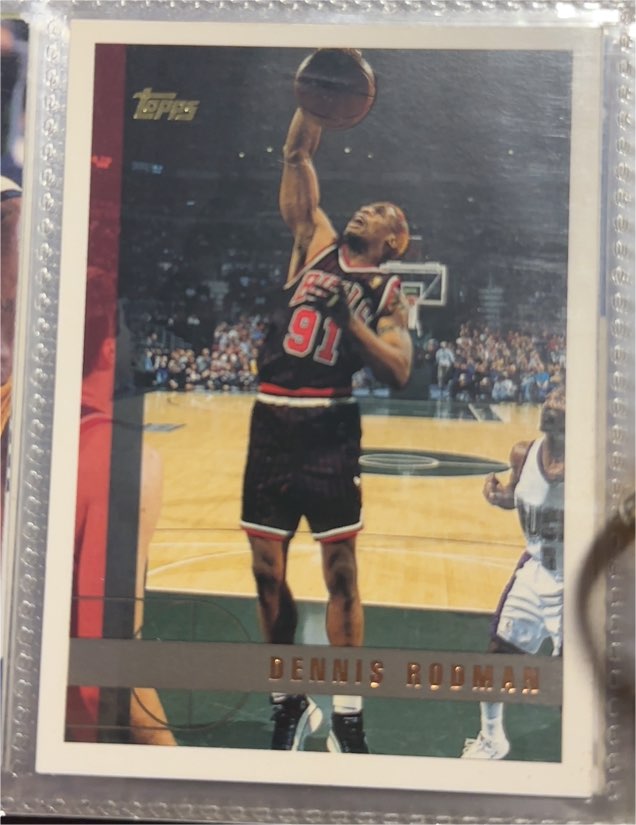 1997-98 Topps #106 Dennis Rodman — front