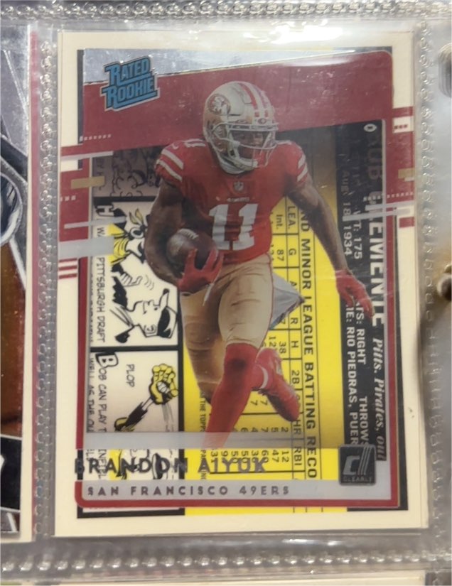 2020 Donruss #319 Brandon Aiyuk — front