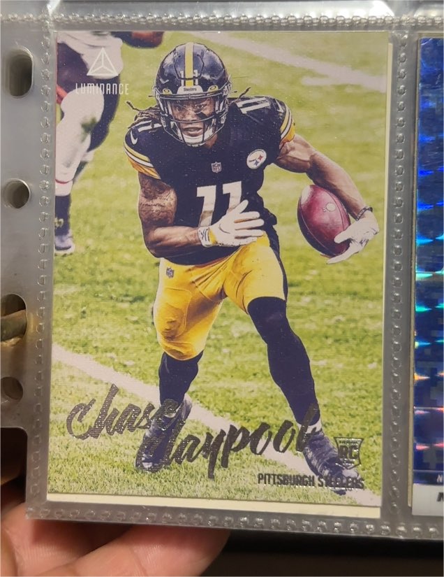 2020 Panini Chronicles Luminance #222 Chase Claypool — front