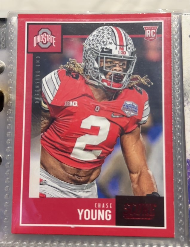 2020 Panini Score #338 Chase Young — front