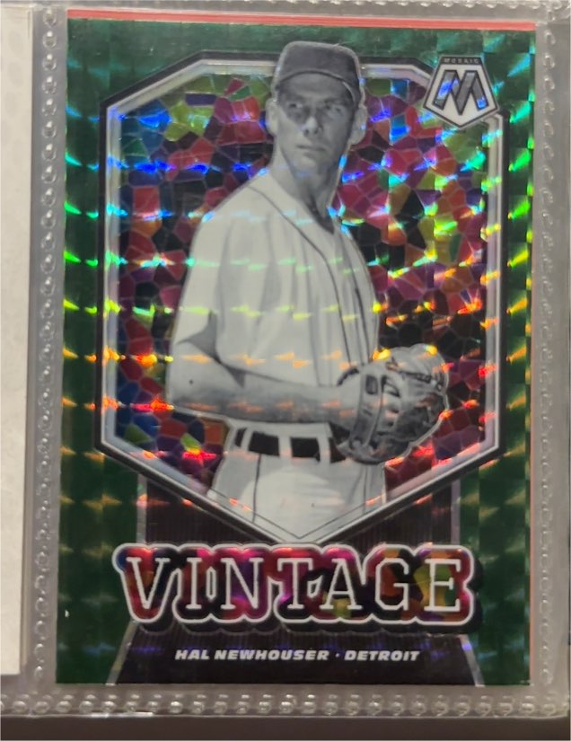 2021 Panini Mosaic Vintage #V10 Hal Newhouser — front