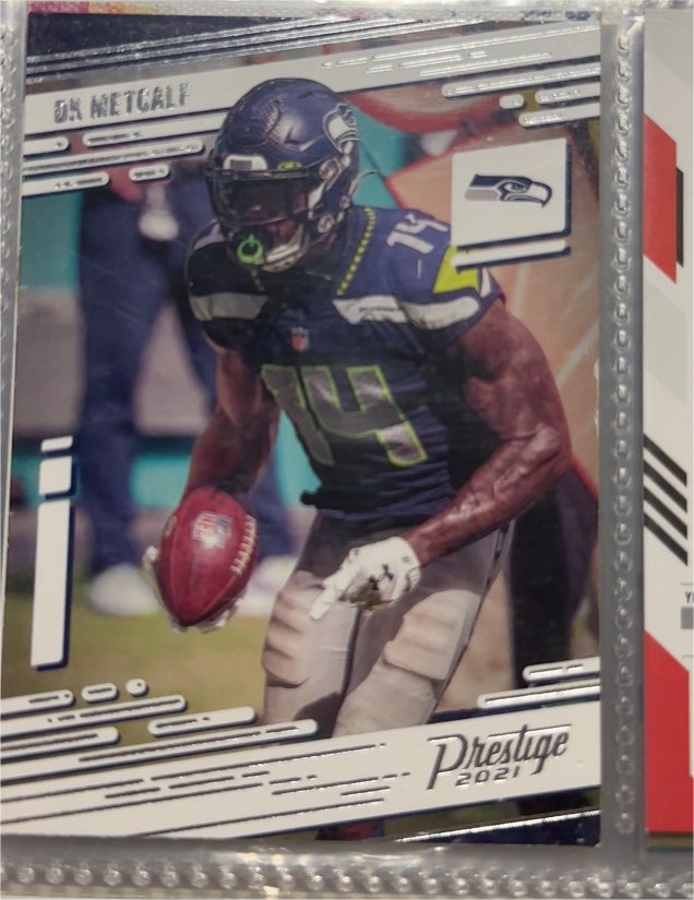 2021 Panini Prestige #195 DK Metcalf — front
