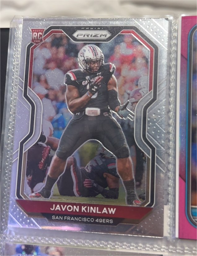 2020 Panini Prizm #302 Javon Kinlaw — front