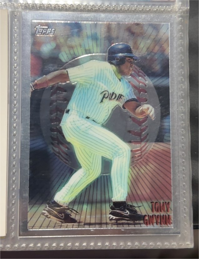 1998 Topps Mystery Finest #M9 Tony Gwynn — front