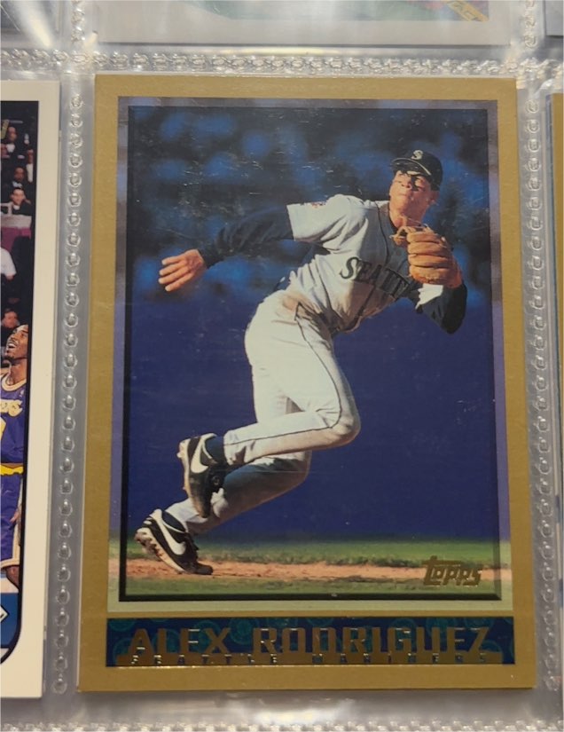 1998 Topps #504 Alex Rodriguez — front
