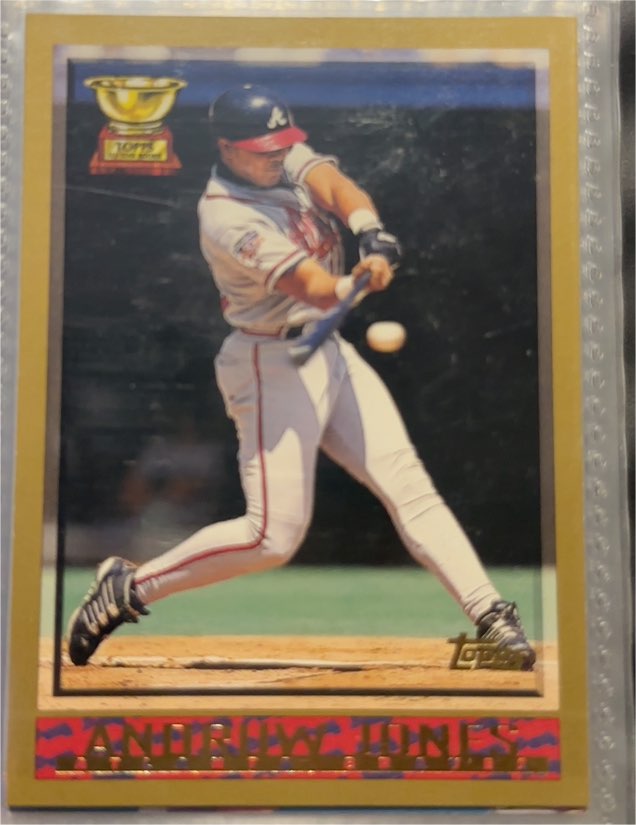 1998 Topps #334 Andruw Jones — front