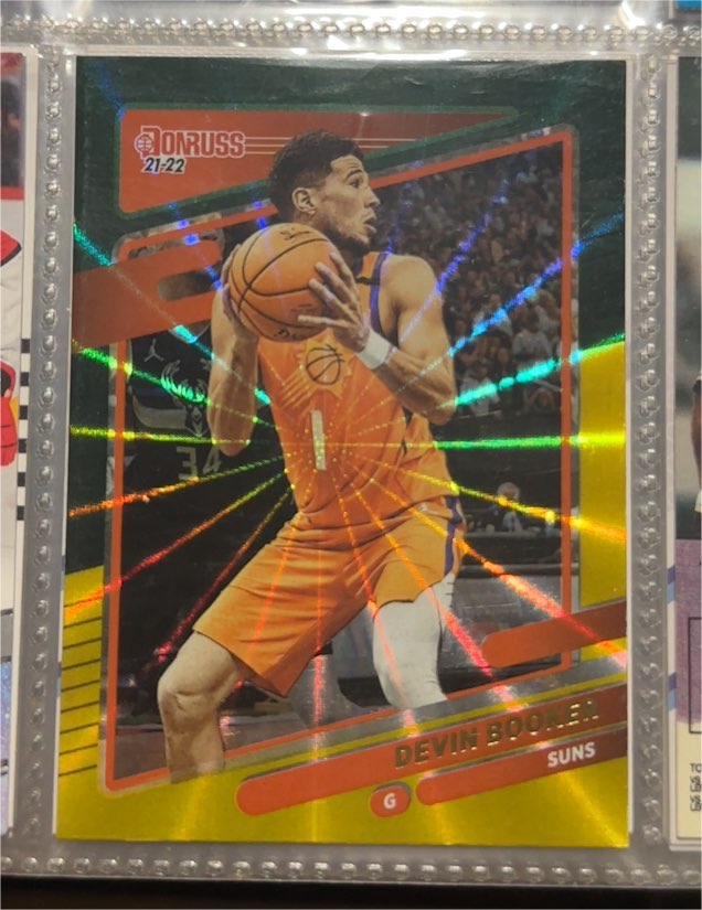 2021-22 Donruss #200 Devin Booker — front