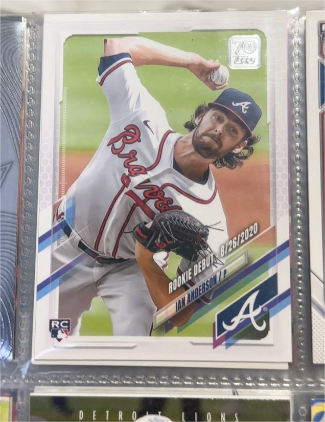 2021 Topps Update #US60 Ian Anderson — front