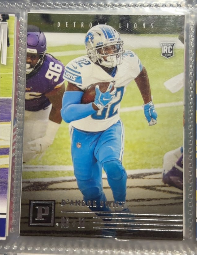 2020 Panini Chronicles #PA-10 D'Andre Swift — front