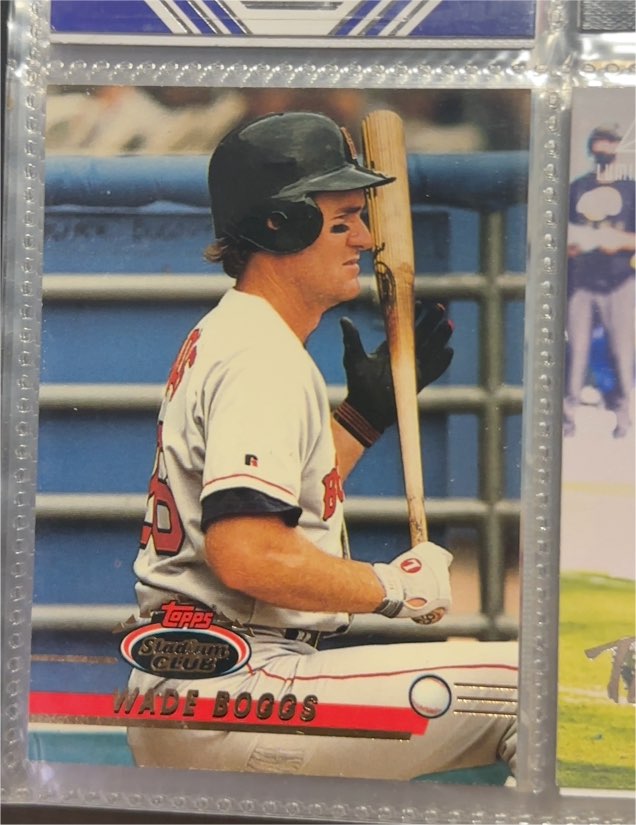 1993 Topps Stadium Club #134 Wade Boggs — front