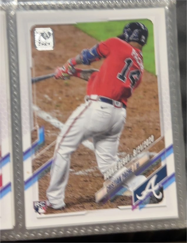 2021 Topps Update #US295 Cristian Pache — front