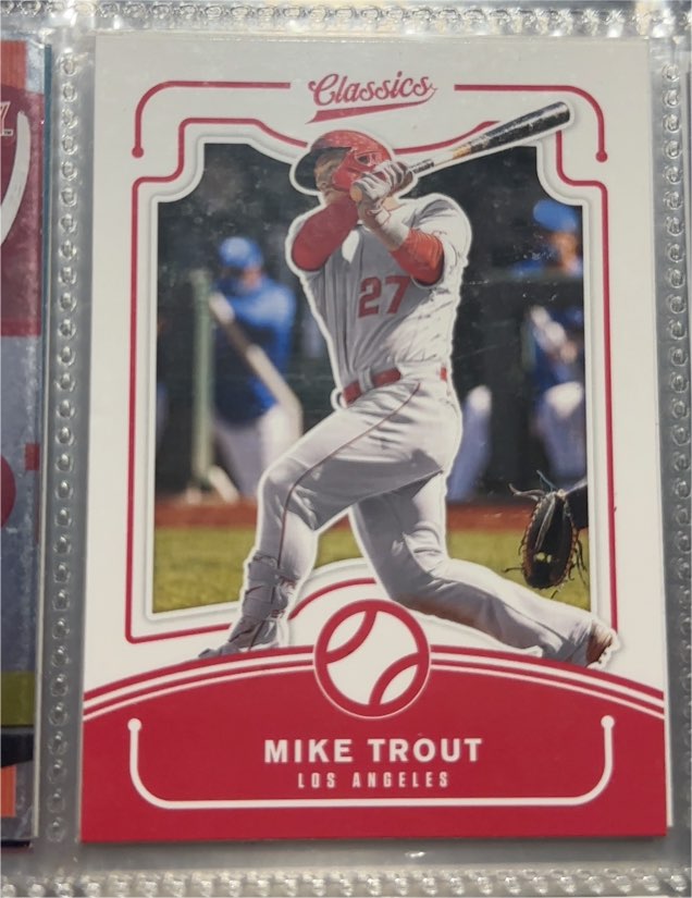 2021 Panini Chronicles Classics #16 Mike Trout — front