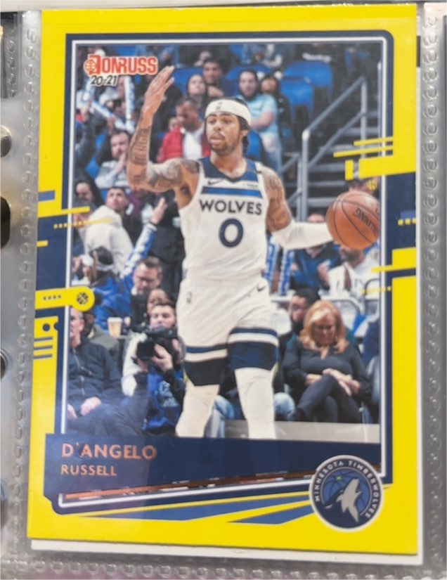 2020-21 Panini Donruss #101 D'Angelo Russell — front
