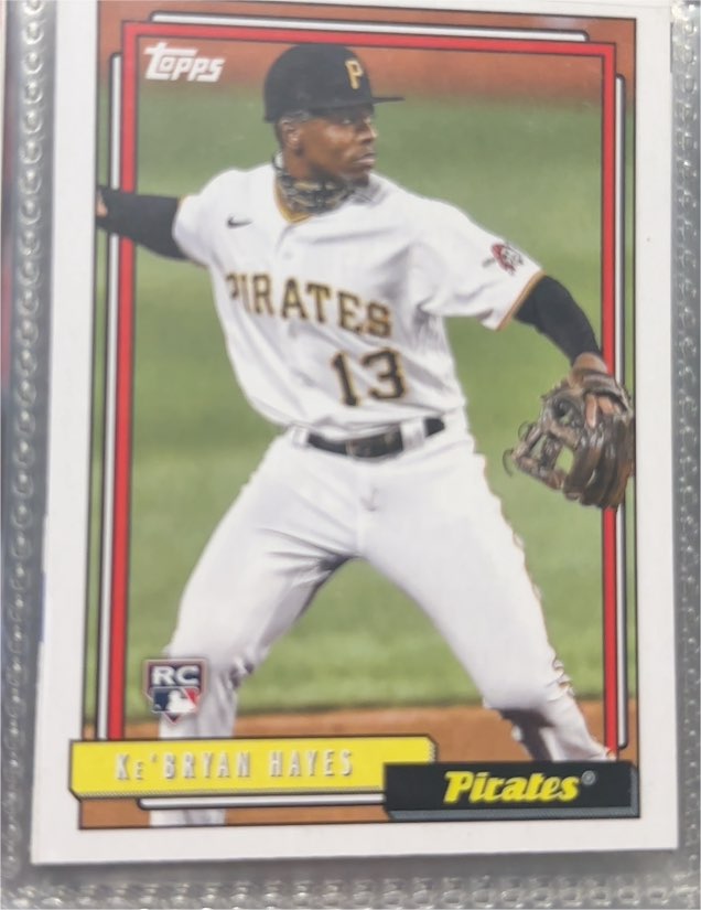 2021 Topps Update 1992 Topps Redux #T92-38 Ke'Bryan Hayes — front