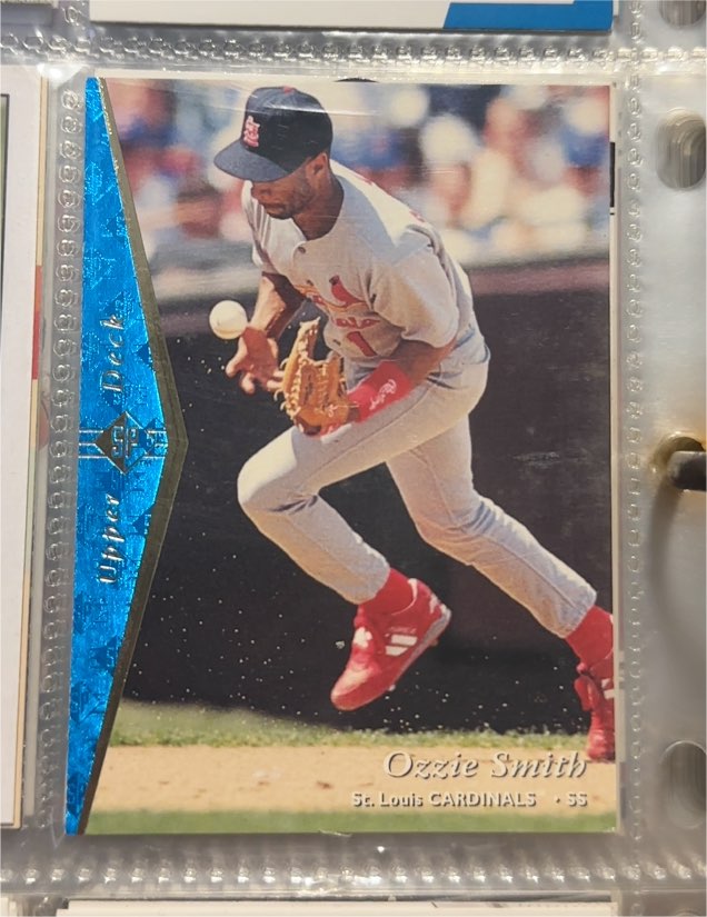 1995 Upper Deck SP #100 Ozzie Smith — front