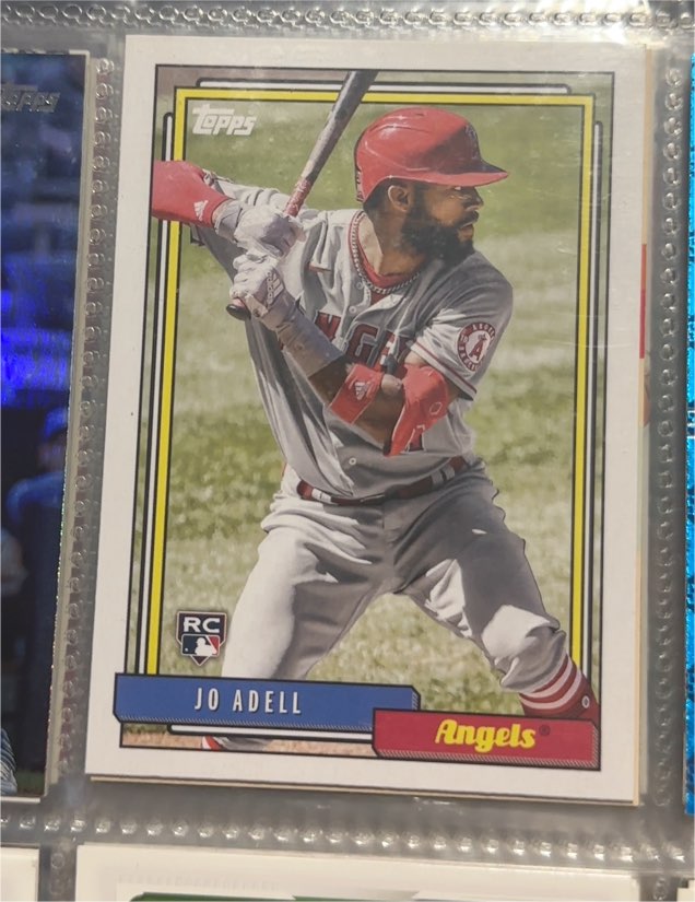 2021 Topps Update Series 1992 Redux #T92-5 Jo Adell — front