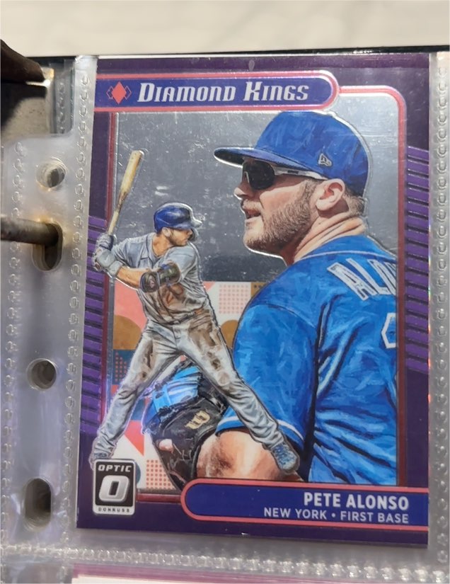 2021 Donruss Optic Diamond Kings #19 Pete Alonso — front
