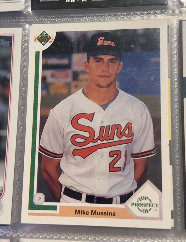 1991 Upper Deck #65 Mike Mussina — front