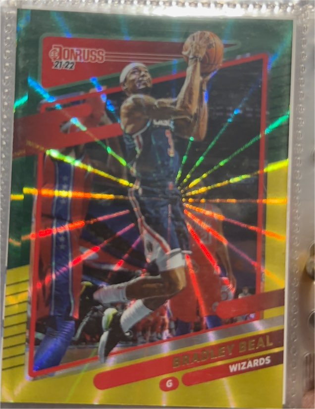 2021-22 Donruss #81 Bradley Beal — front