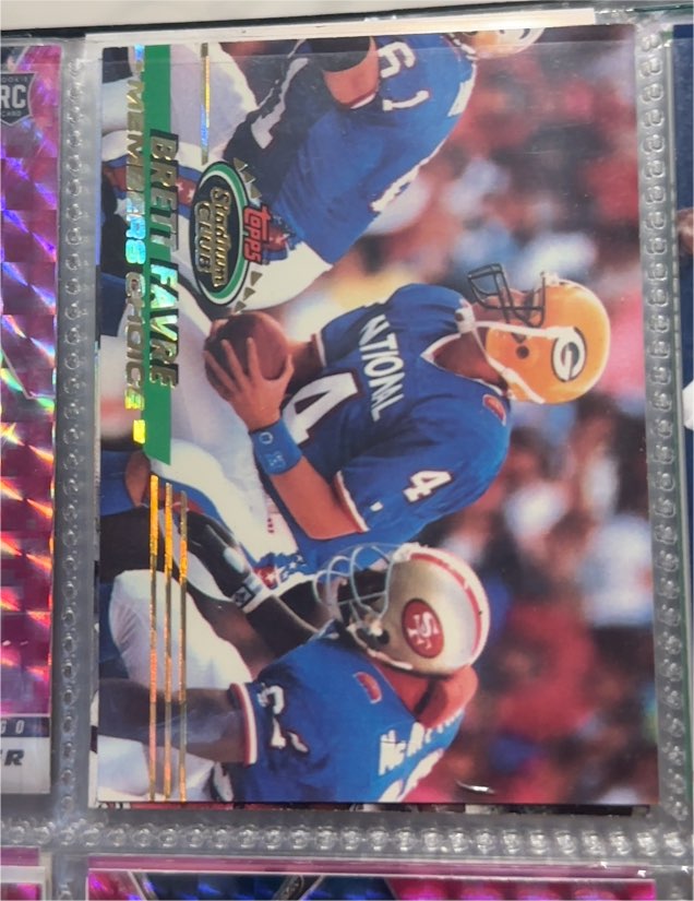 1993 Topps Stadium Club #498 Brett Favre — front