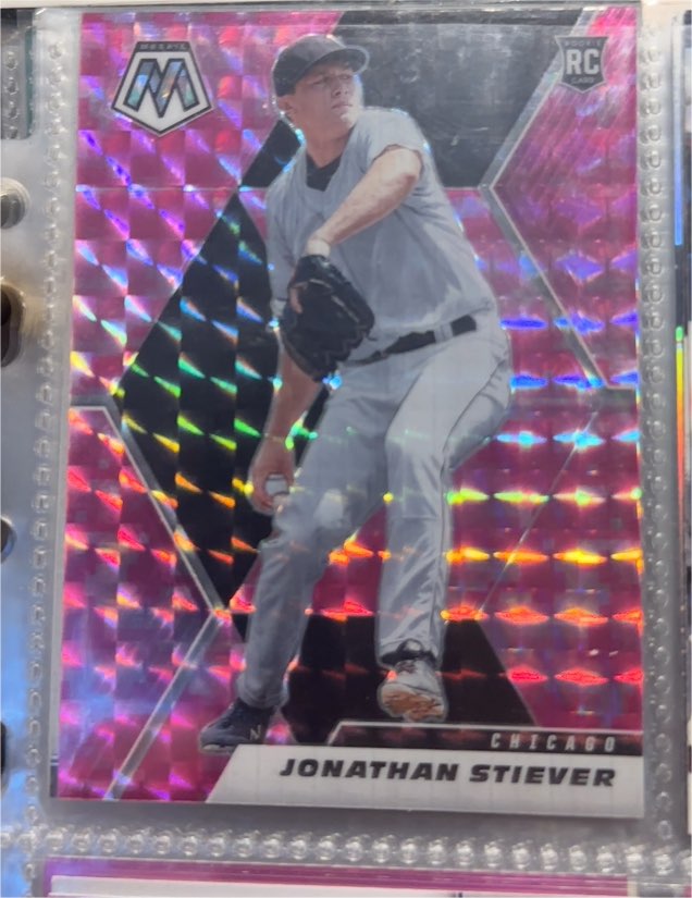 2021 Panini Mosaic #Jonathan Stiever — front