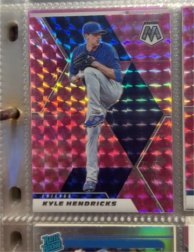 2021 Panini Mosaic #163 Kyle Hendricks — front