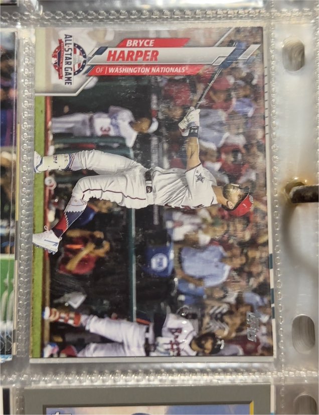 2020 Topps Update #U-279 Bryce Harper — front