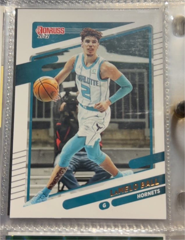 2021-22 Donruss #111 LaMelo Ball — front