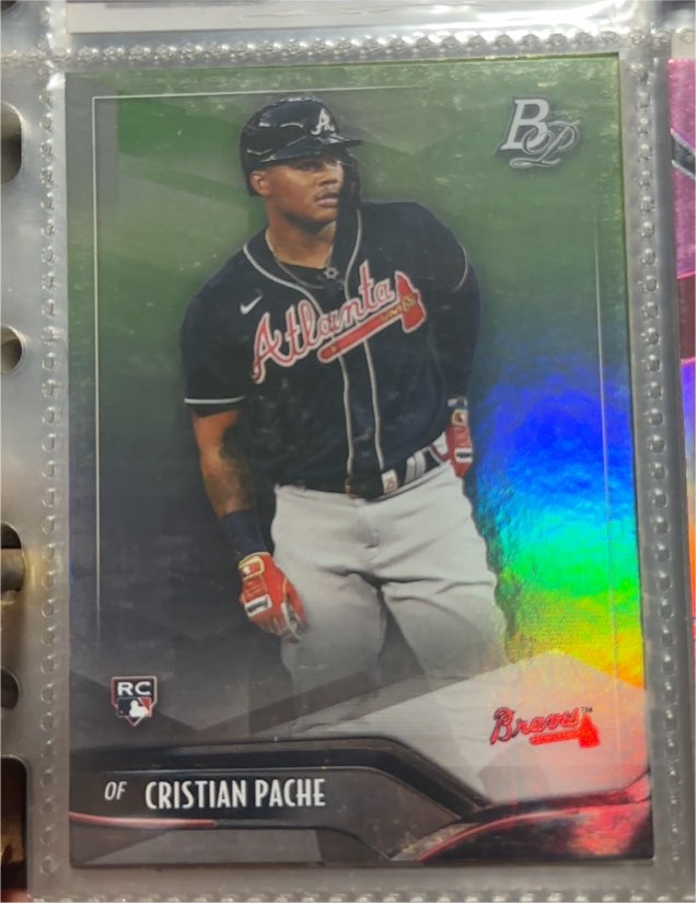 2021 Bowman Platinum #23 Cristian Pache — front