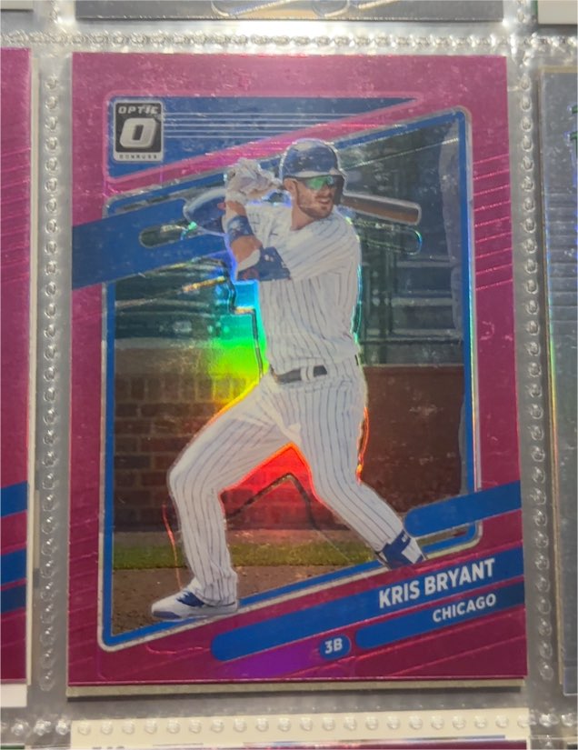 2021 Panini Donruss Optic #166 Kris Bryant — front