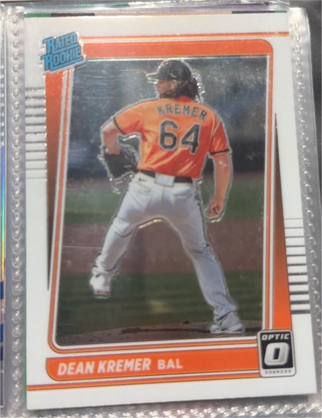2021 Donruss Optic #81 Dean Kremer — front