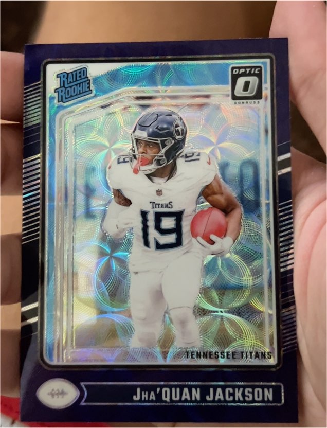 2024 Donruss Optic #253 Jha'Quan Jackson — front
