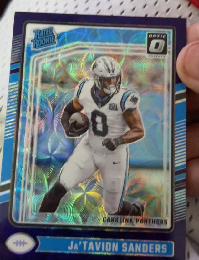 2024 Donruss Optic #244 Ja'Tavion Sanders — front