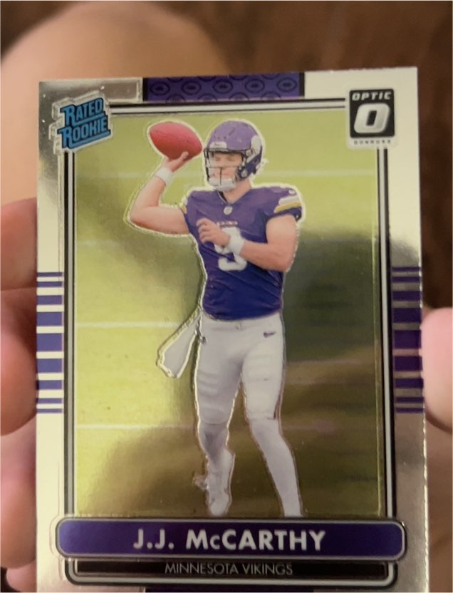 2024 Panini Donruss Optic 2014 Retro Series #10 J.J. McCarthy — front