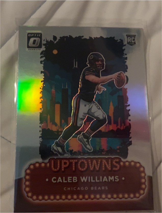 2024 Panini Donruss Optic Uptowns #1 Caleb Williams Rookie — front