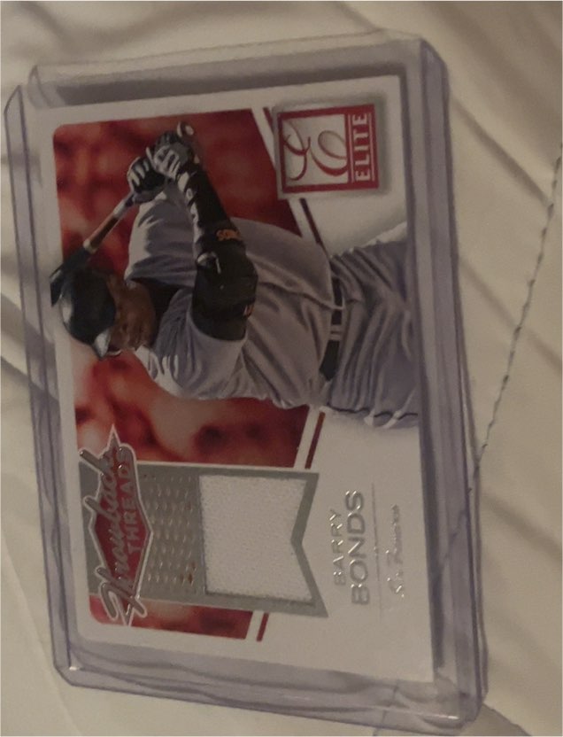 2015 Panini Elite #2 Barry Bonds — front