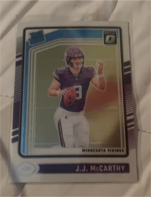 2024 Panini Donruss Optic #235 J.J. McCarthy — front
