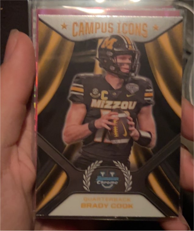 2024 Bowman Chrome University #CI-4 Brady Cook Campus Icons — front