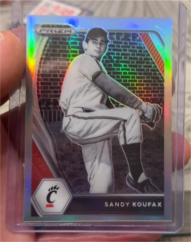 2021 Panini Prizm Draft Picks #PDP201 Sandy Koufax — front