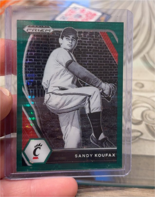 2021 Panini Prizm Draft Picks #PDP201 Sandy Koufax — front