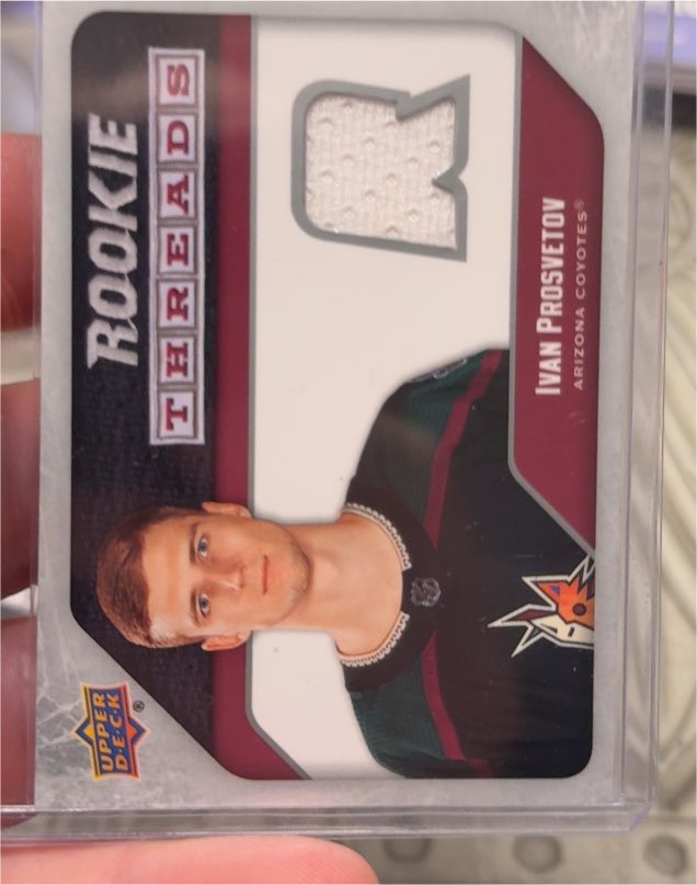 2021-22 Upper Deck Rookie Threads Retro #RT-PR Ivan Prosvetov — front