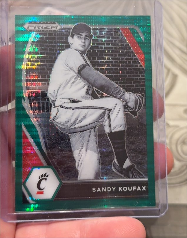 2021 Panini Prizm Draft Picks #PDP201 Sandy Koufax — front
