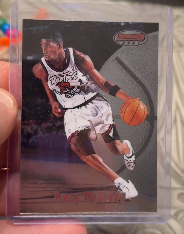 1997-98 Bowman's Best #111 Tracy McGrady — front